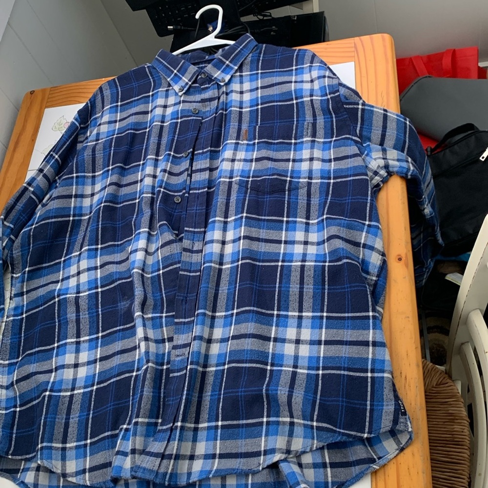 Izod Flannel Shirts, Lot of 2